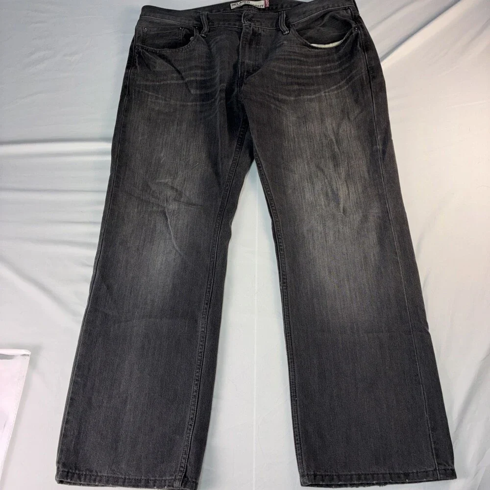 Levi’s Relaxed Straight 559 Dark Wash Jeans Men’s 36x30 Y2K - Picture 9 of 15